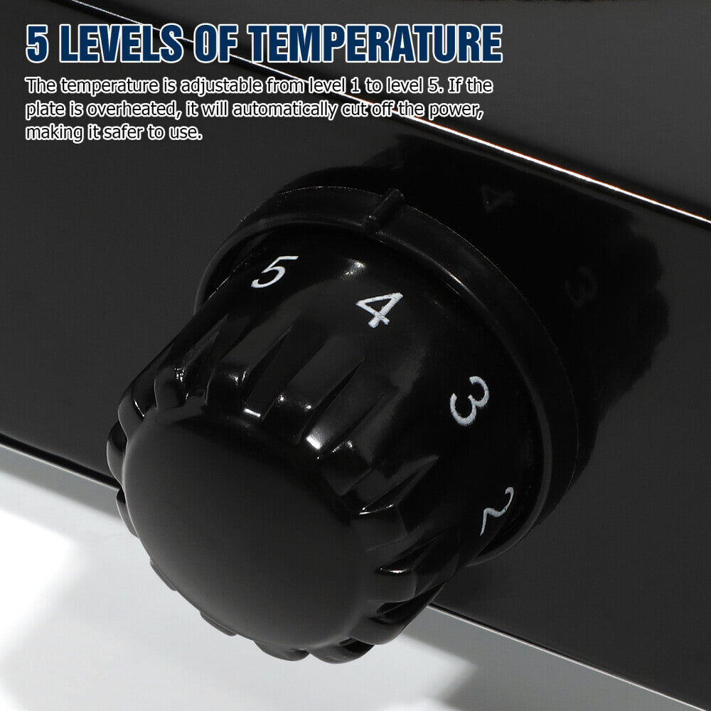 2000W Electric Cooker Double Hob Hot