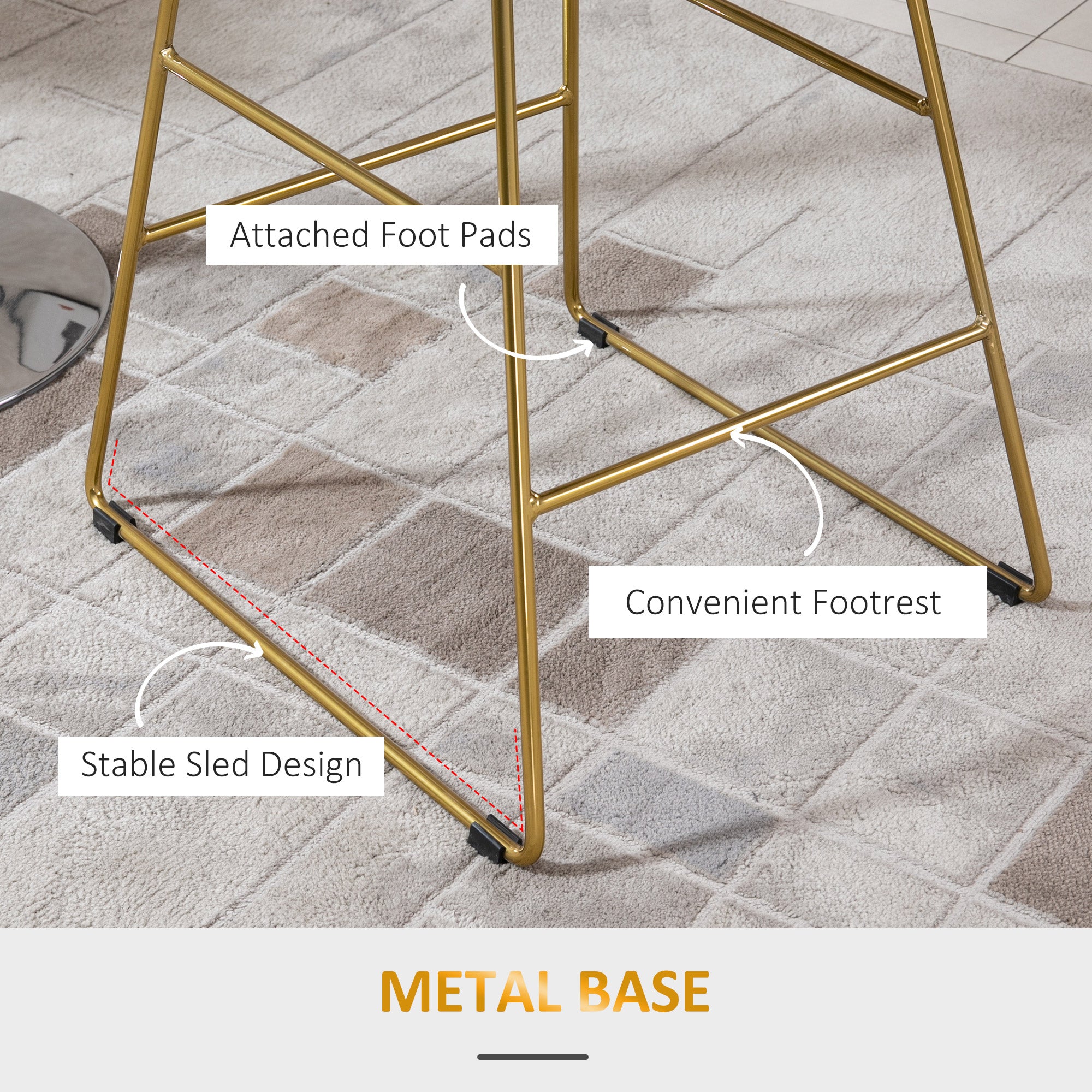 Set Of 2 Bar Stools