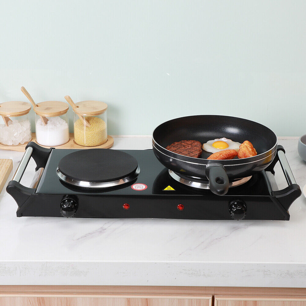 2000W Electric Cooker Double Hob Hot