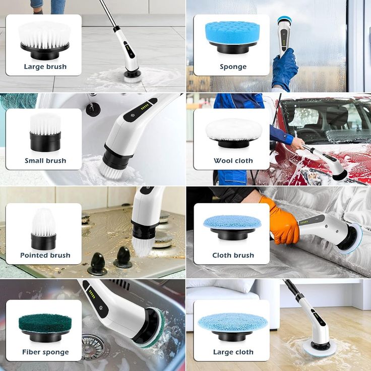 PowerScrub 7-in-1 Electric Cleaning Brush