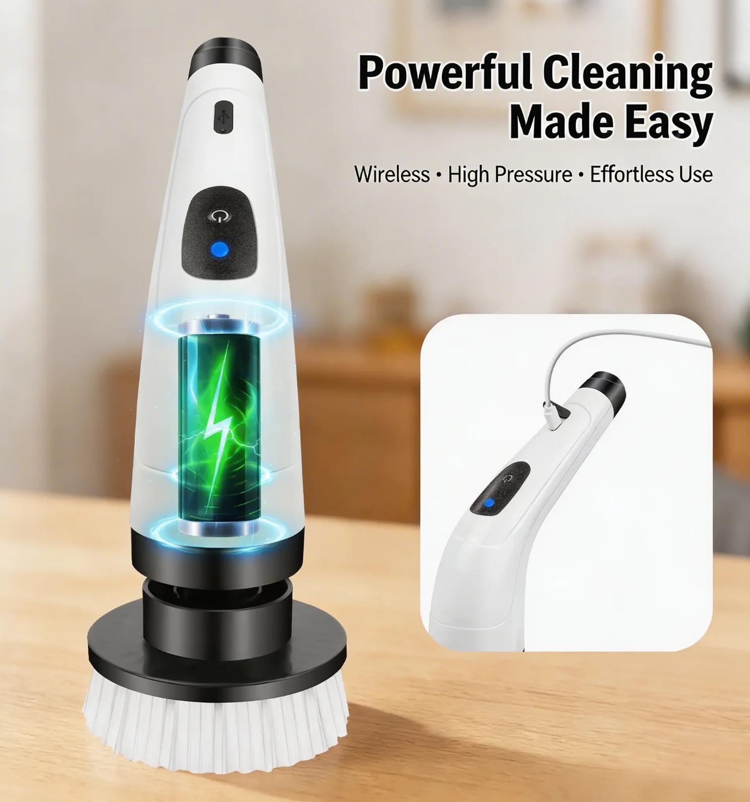 PowerScrub 7-in-1 Electric Cleaning Brush