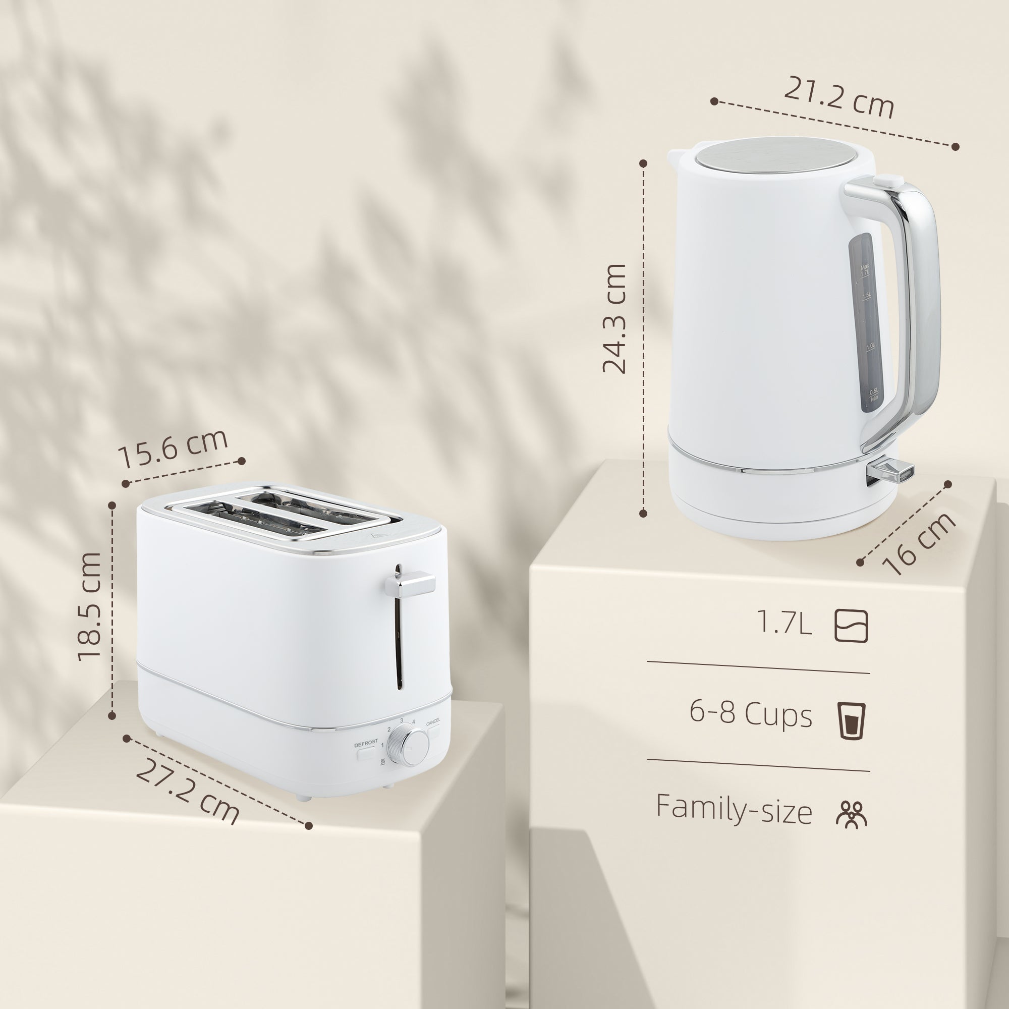 Kettle And Toaster Set